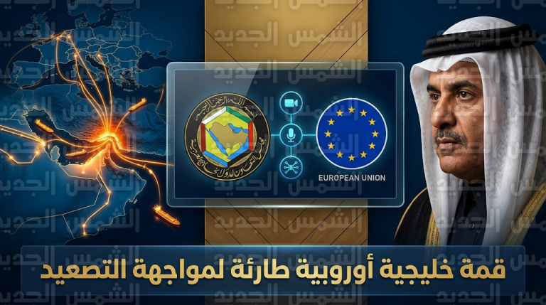 اجتماع وزاري طارئ بين دول مجلس التعاون والاتحاد الأوروبي غداً الخميس لبحث تداعيات الاعتداءات الإيرانية