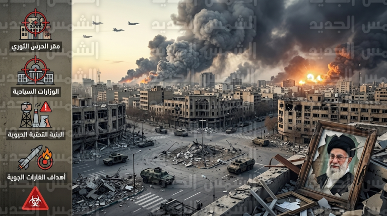طهران تتحول إلى مدينة أشباح مهجورة جراء غارات جوية إسرائيلية وأمريكية مكثفة على المقار السيادية والحرس الثوري