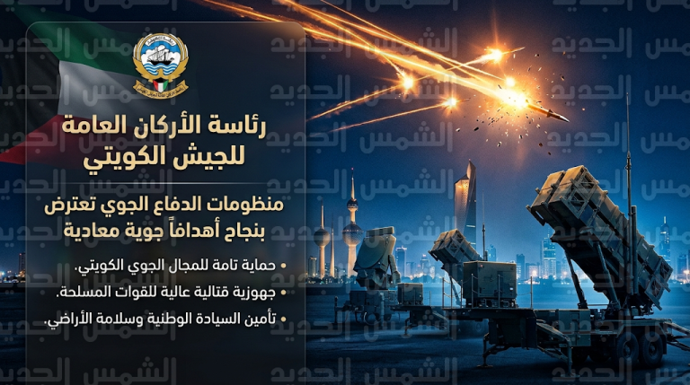 قوات الدفاع الجوي الكويتي تنجح في اعتراض وتدمير أهداف معادية حاولت اختراق المجال الجوي للدولة